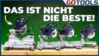 0,01° Abweichung, ist das möglich!? Alle Festool Kappsägen im neuen Standardtest! Mit Verlosung!