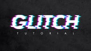 Glitch Effect Photoshop Tutorial - Photoshop Glitch Effect Text