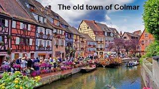 Walking Street - Discover the very beautiful old town of COLMAR in Alsace France near Strasbourg