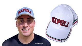 Napoli White Baseball Cap at P.S. I Love Italy