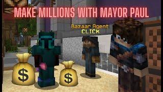 The BEST flips to make MILLIONS during Mayor Paul! - Hypixel Skyblock #1