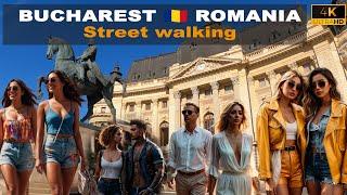  Walking the streets of Bucharest  Romania - September -2024 - 4 K