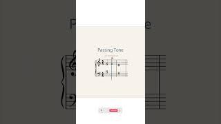Non Harmonic Tones #musictheory #melodymastery