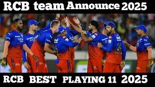 Building the RCB Dream Team - IPL 2025