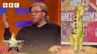 Why Rob Beckett dressed up as a giraffe at the BRIT Awards | The Graham Norton Show - BBC