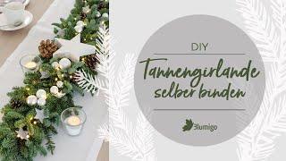 Tannengirlande selber binden - DIY Anleitung