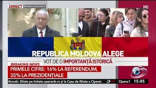 Igor Dodon a votat. Fostul președinte al Rep. Moldova nu a participat la referendum