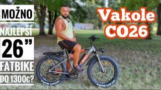 Vakole CO26 je veľký 26" fatbike aj pre vysokých jazcov a za výborné peniaze