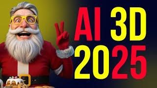  AI 3D. Полное управление генерацией изображений и видео в 2025 году. Персонаж, окружение, текстуры