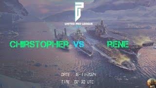 CHIRSTOPHER vs RENE - Modern Warships Tournament Gameplay