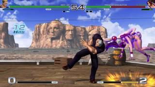 KOF XIV Yamazaki 100% Damage Combo