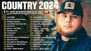 Country Music 2024 - Luke Combs, Morgan Wallen, Luke Bryan, Chris Stapleton, Brett Young, Kane Brown