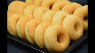 RESEP DONAT SERIBUAN ENAK, BESAR DAN LEMBUT  TANPA TELUR TANPA SUSU.