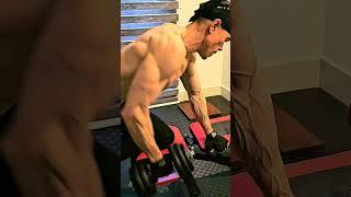 Lats day- home gym for bored seaman#muscle #motivation #bodybuilding #workout #gym