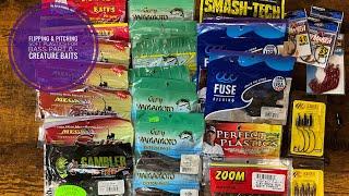 Flipping & Pitching Soft Plastics for Bass Part 6 - Creature Baits