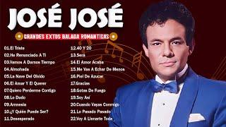 JOSÉ JOSÉ SUS MEJORES ÉXITOS - LAS 20 GRANDES CANCIONES INOLVIDABLES DE JOSÉ JOSÉ