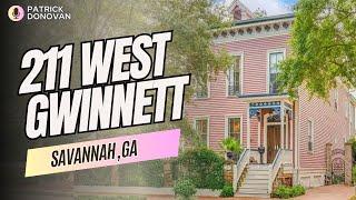 Million Dollar Homes in Savannah | Tour a Beautiful 1884 Victorian Home | 211 W. Gwinnett Street