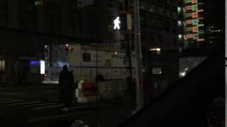 RARE CATCH OF THE NYPD MOBILE COMMAND CENTER PATROL BOROUGH BRONX UNIT DEPLOYING IN MANHATTAN.