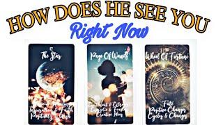 HOW DOES HE SEE YOU? TAROTPICK A CARDALL SIIGNS TIMELESS READING 