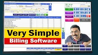 Very simple Retail Billing software Easy to Use- Raintech POS Billing software Billing Software