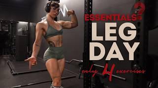 cursed leg day (squats & deadlifts) | only 4 exercises