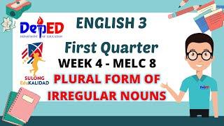 ENGLISH 3 - WEEK 4 I PLURAL FORM OF IRREGULAR NOUNS