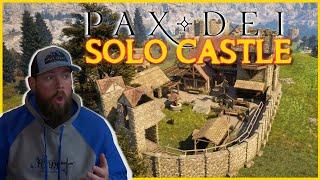 (Pax-Dei) Building My Castle SOLO -70 hours