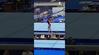 Kustova Diana #artisticgymnastics #shorts #balancebeam