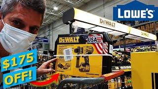 Lowes Dewalt Best Tool Kit Deal Ever! Yes EVER! DCD996P2 Hammer Drill