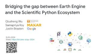 SciPy 2024 Presentation: Bridging the gap between Earth Engine and the Scientific Python Ecosystem