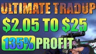 $2.50 TO $20 ULTIMATE CHEAP CSGO TRADEUP | 130% PROFITABILITY