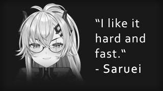 "I like it hard and fast."