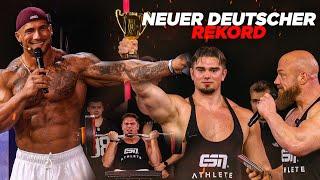 Neuer Deutscher Rekord auf der Fibo - Cheating Curl Wettkampf