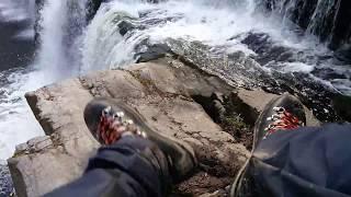 Great waterfall. (Four Waterfall Walk - in The Brecon Beacons) #waterfall #waterfallsounds