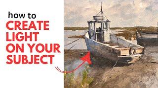 How to Create a Believable Boat Painting in Watercolor - Matthew White