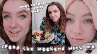 a real weekend in anorexia recovery - the highs, the lows, and everything i ate *vlog*