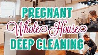 2020 EXTREME DEEP CLEAN WITH ME! // PREGNANT CLEANING MARATHON  // FARMHOUSE BEDROOM IDEAS