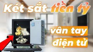 Két Sắt Đựng Tiền Tỷ: Bảo Vệ Tài Sản An Toàn Với Khóa Vân Tay và Điện Tử Việt Tiệp
