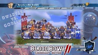 Blood Bowl 2: Dwarves Vs. Goblins!!