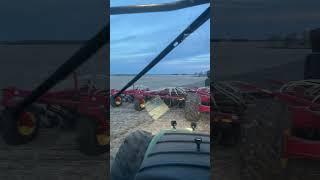 First field of 2024. Seeding Oats in central Alberta. #plant24 #farming #albertafarmer #canadianfarm