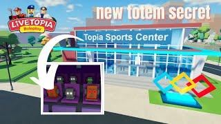 NEW *TOTEM SECRET* IN SPORTS CENTER IN LIVETOPIA // UPDATE 117// Livetopia Roleplay (Roblox)