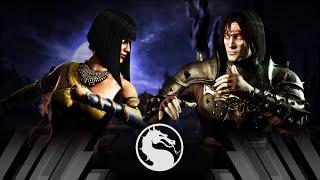 Mortal Kombat X - Tanya Vs Dark Emperor Liu Kang (Very Hard)