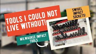 Tools I could not live without! (Impact swivel sockets & Milwaukee impacts)