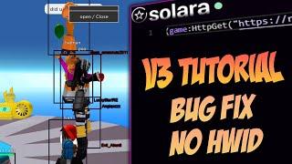 Roblox Exploit Solara V3 [NO HWID, BUG FIXES, HOW TO TUTORIAL] - How To Hack On Roblox