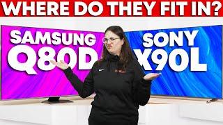 Sony X90L vs Samsung Q80D QLED – Lower Mid-Range Faceoff