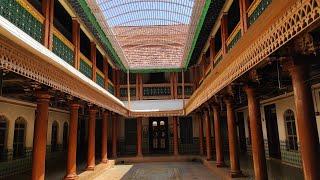 நூறாண்டு கால செட்டிநாட்டு வீடு |Tour in 150 years old chettinad house|Chettinad house with full view