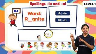 English Spelling rule of Ie and ei | Spelling Error/Mistakes Trick | How to Correct Spelling Mistake