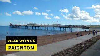 PAIGNTON | Full seafront tour of Paignton Devon from the Harbour to Paignton beach and pier 4k