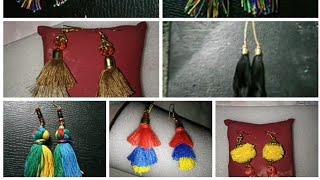 #DIY TASSELEARRINGS COLLECTIONS||NSAR CREATIONS