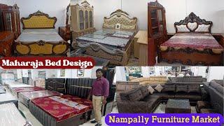 Best Furniture Shop In Nampally | Hyderabad Furniture Market | Sofas, King Size Cot, Dining table